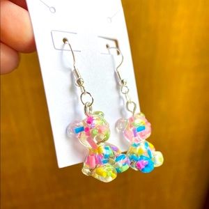 gummy sprinkle earrings